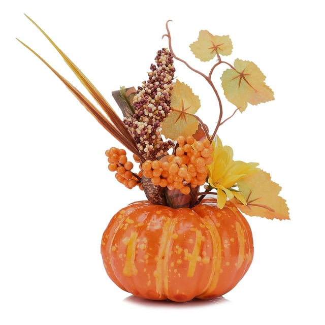 Artificial Pumpkins Table Home Decor House Prop Autumn Fall Harvest Thanksgiving Decoration;Artificial Pumpkins Table Home Decor House Prop Thanksgiving Decoration