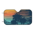 thumbnail image 7 of Daiia Palm Trees Windshield Sun Shade for Car SUV Truck (Small ), Car Sun Shade Windshield, Car Shades for Front Windows, Sunshade for Car Windshield, 7 of 7