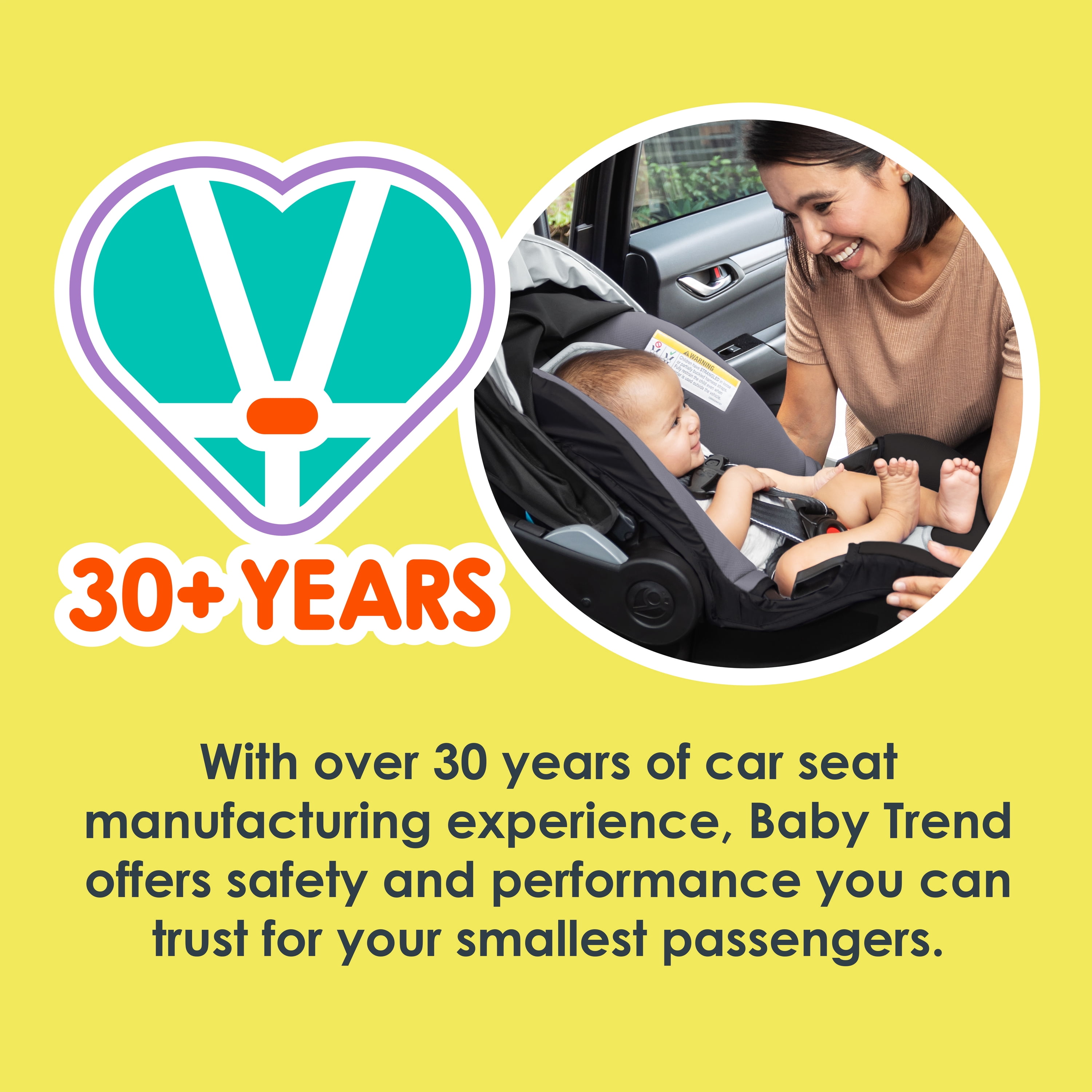 Baby Trend EZ-Lift™ PRO Infant Car Seat, Madrid Black