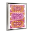 thumbnail image 3 of Stupell Industries Rodeo Disco Ticket Stubs Quotes and Sayings Painting Gray Floater Framed Canvas Art Print Wall Art, 17 x 21, 3 of 9