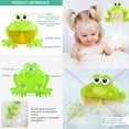ZIOBLW Frog Bubble Machine, Bath Toy with Nursery Rhyme for 14 Years