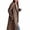 Leopard, variant on Womens Leopard Long Wool Trench Coat Notched Lapel Double Breasted Pea Coat Winter Warm Overcoat