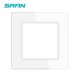 thumbnail image 1 of SRAN-interruptor de luz de Panel de cristal templado serie F6, enchufe de pared europeo, francés, usb, tv, rj45, rj11, módulo de Interruptor de Sensor DIY, 1 of 4