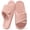 Pink, variant on Ecetana Open Toe House Slippers for Women Memory Foam Bedroom Slippers Cozy Indoor House Shoes