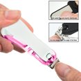 thumbnail image 3 of Toenail Clipper, Stainless Steel Nail Cutters Metal Case Packing Rotary Stainless Steel Sharp Blade Fingernail Toenail Clipper, Trimmer, 3 of 8