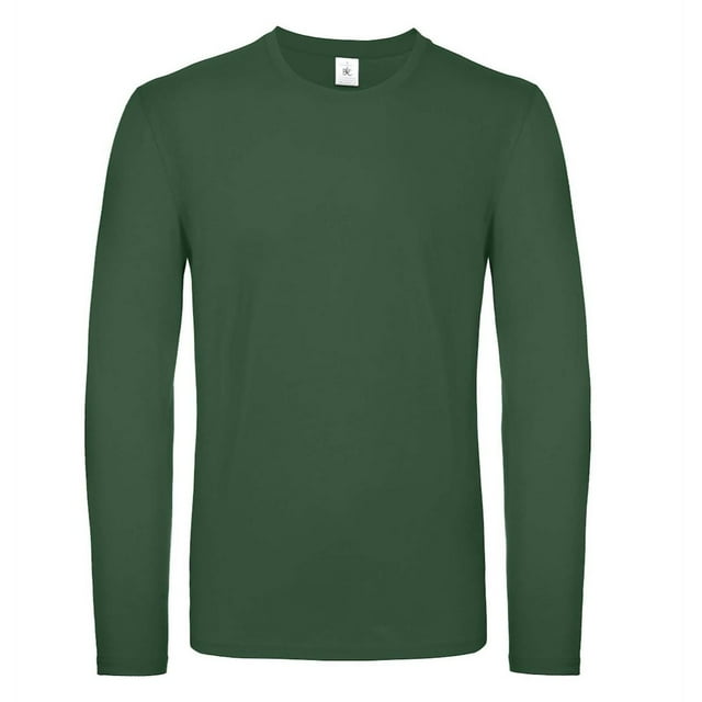 B&C T-Shirt à Manches Longues #E150 pour Hommes