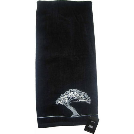 By Em Ozone Hand Towel, Black