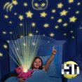 thumbnail image 2 of Lámpara de proyección de cielo estrellado, juguete de peluche, lámpara cómoda, color verde, 2 of 3