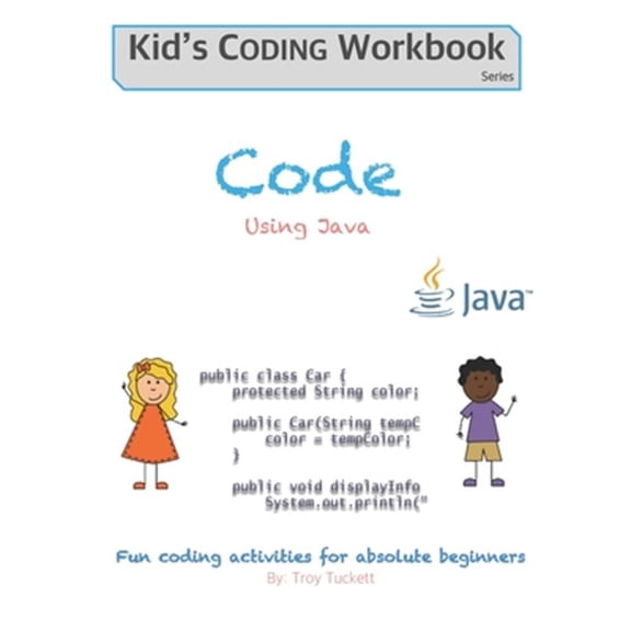 Pre-Owned Kids Coding Workbook: Code Using Java: Fun coding activities for absolute beginners (Paperback)