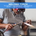 thumbnail image 2 of Oxygen-free Liquid Gas Welding Torch High Temperature Welding Torch (Blue), 2 of 9