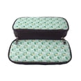 thumbnail image 5 of Lsque Horse And Flower Printed Big Capacity PU Leather Pencil Case Large Pencil Pouch Stationery Pen Bag Pencil Holder for Teen, 5 of 6