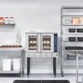 thumbnail image 2 of 38 in. Full Size Single Deck Commercial Natural Gas Convection Oven 54,000 BTU with Casters (KM-CCO54-NGC), 2 of 11