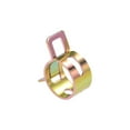 thumbnail image 2 of Uxcell 12mm Color-zinc Steel Band Spring Clamp for Fuel Line Silicone Hose 50 Pack, 2 of 5