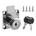 thumbnail image 1 of Cerradura para cajón SDTC Tech con cilindro y leva de 22 mm con llaves, 1 of 7
