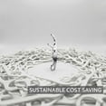 thumbnail image 5 of Stainless Steel Floss Pick, Floss Holder with Keychain Loop Portable Oral Care Tool, Stainless Steel Floss Holder Reusable Minimalist Permanent Teeth Cleaner, 5 of 8