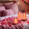 thumbnail image 4 of Aignis 12pcs Flameless LED Candles Battery Operated with 10-Key Remote Timer, Outdoor Indoor Waterproof Electric Lights, Warm Flickering Glow for Cozy & Romantic Home/Wedding/Holiday Décor, 4 of 10