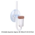 thumbnail image 1 of CO2 Diffuser Aquarium, Bubble Diffuser Aquarium CO2 System Aquarium Bubble Counter Carbon Dioxide Transparent CO2 Bubble Gaug Refiner with Suction Cup for Aquarium Plant Fish Tank, 1 of 7