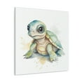 thumbnail image 2 of Watercolor Turtle Painting - Nursery Collection - Bedtime Stories, 2 of 7