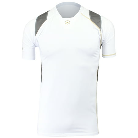Virus Mens AU7X Bio X-Form Short Sleeve Compression Shirt - White/Gray -