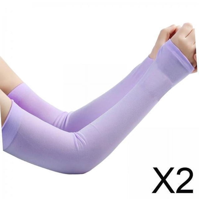 Manga de enfriamiento para brazo,calentadores de brazo mangas de protección solar para mujeres hombres,ropa de compresión de fútbol golf epoxi púrpura,manga de voleibol paquetes de