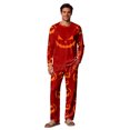 thumbnail image 5 of NIEWTR Family Halloween Pajamas Matching Sets, Cozy Jack-O'-Lantern & Ghost Loungewear for Couples Women and Men, 5 of 9