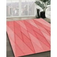 thumbnail image 3 of Ahgly Company Machine Washable Indoor Rectangle Transitional Light Coral Pink Area Rugs, 2' x 3', 3 of 7