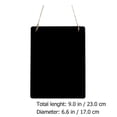 thumbnail image 4 of Mini Blackboard Pendant Writing Board for Home Office Use 23x17cm Notification Notice 2Pcs, 4 of 5