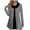 Gray 3, variant on Cmfcve Sweet Shit Plus Size Woman Mock Two Piece Button Trim Tunic Tops Long Sleeve Wick Athletic Pullover Sweat Shirt