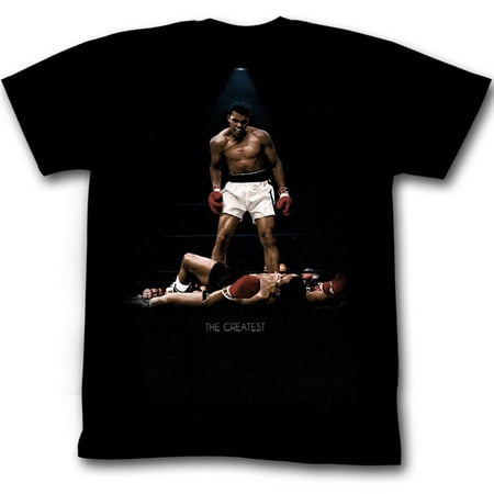 Muhammad Ali Men's  All Over Again T-shirt Black