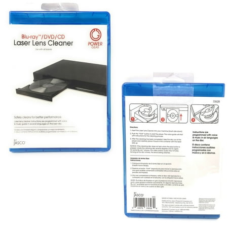 - CD DVD Laser Lens Cleaner for CD DVD Player with Voice Instructions 6 Different Languages