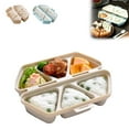 thumbnail image 1 of Molde 6 en 1 para hacer bolas de arroz onigiri | Bandeja antiadherente, apto para uso alimentario, 6 cavidades | Contenedor y almacenamiento | Portátil, apto para lavavajillas, herramienta para, 1 of 9