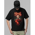 thumbnail image 2 of Ghost - Kiss the Ring Jumbo Print Unisex T-Shirt - Black - Small, 2 of 6