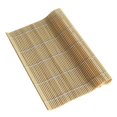 thumbnail image 1 of Esterilla enrollable de bambú natural para sushi, rodillo para sushi de 1 pulgada para hacer sushi, 1 of 5