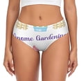 thumbnail image 1 of Fotbe Watercolor Gnome Garden Calzones Estampados para Mujer – Ropa Interior de Algodón, Cómoda, Suave y Elástica-Medium, 1 of 6
