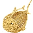 thumbnail image 4 of Imitation Rattan Weaving Fish Storage Basket Creative Fruit Storage Basket, 4 of 7