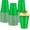 Green, variant on 50 Dark Blue Plastic Cups, 16 oz Disposable Cups, Drinking Cups For Birthday Party, Graduation, 4th of July Patriotic, Veterans Day