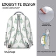 thumbnail image 5 of Bees Themed Laptop Backpack&nbsp;- School Essentials Bag with Side Elastic Pouch, Ergonomic Design to Reduce Back Pain, Water-Resistant Coating for Protection, 5 of 6