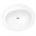 thumbnail image 2 of Bootz, Azalea Oval Drop In Lavatory Sink, 20 In. X 17 In.White, 6 Pack, 2 of 2