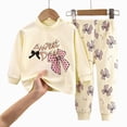 thumbnail image 4 of TOWED22 Baby Boy Fall Winter Clothes 2pcs Cotton Graphic Tee Cotton Joggers Pants Toddler Outfits Casual Clothing(Red,6-12 M), 4 of 4