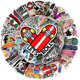 thumbnail image 4 of Skateboard Stickers - 50 Pcs Cartoon Sports Activities Decals Ball Vinyl Decoration DIY Funny Creative Decor for Teens Party Supplies for Adults (Skat, 4 of 4