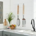 thumbnail image 2 of DecMode Silver Aluminum Metal Spoon and Fork Utensils Wall Decor (2 Count), 2 of 11