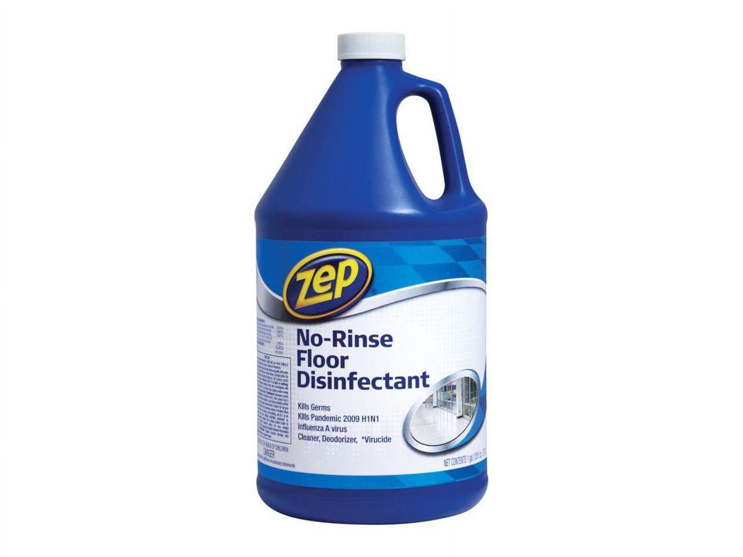 Zep® Commercial No-Rinse Floor Disinfectant, 128 Oz.