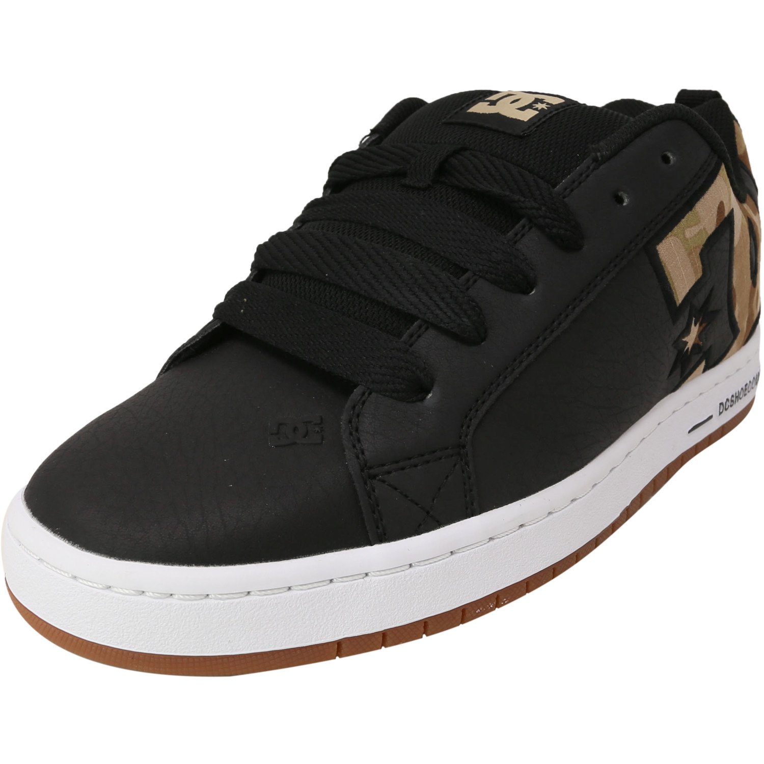DC Mens Court Graffik Sneaker 18 M US Black