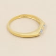 thumbnail image 5 of Earth Gems Jewelry Moonstone Ring Sterling Silver Ring Couple Ring Engagement Ring Stacking Ring Minimalist Ring for Women's, 5 of 7