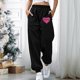 thumbnail image 2 of Pantalones estampados con bolsillos sueltos en la cintura elásticos informales para mujer a la moda Fridja  nalpqowj28338, 2 of 5