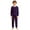 Navy, variant on WOYY Toddler Boys Pajamas Soft Snug Fit Long Sleeve Top Pants Pjs Sleepwear, Sizes 2-3T