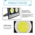 thumbnail image 4 of Foco LED de 50 W, 100 W, 200 W, 300 W, 400 W, 500 W, 220 V, foco IP65, resistente al agua, para exteriores, para jardín y calle, 4 of 5