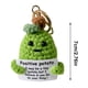 thumbnail image 4 of Lindo Llavero Tejido A Mano Apoyo Emocional Muñeca Punto (patata) Verde, 4 of 4