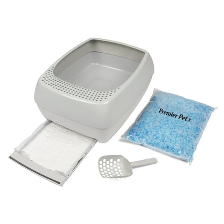 Premier Pet Dual-Fresh™ Litter Box System - Superior Odor Control and Easy (Best Way To Get Rid Of Litter Box Odor)