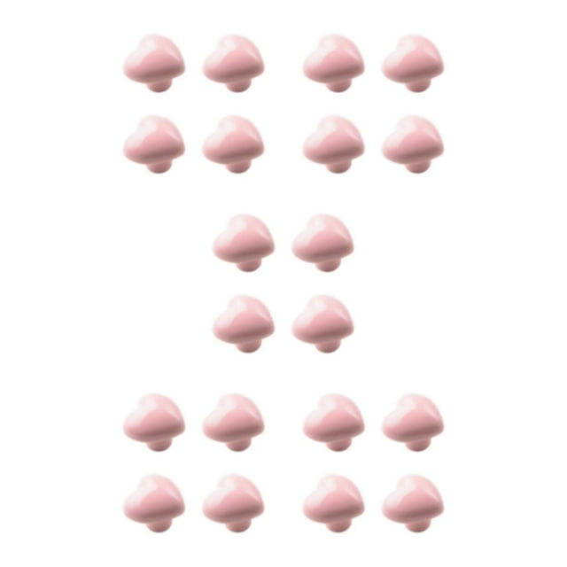 Guardoinrt 4pcs Unleash Creativity With These Unique Cabinet Knobs Sleek Appearance light pink 5Set